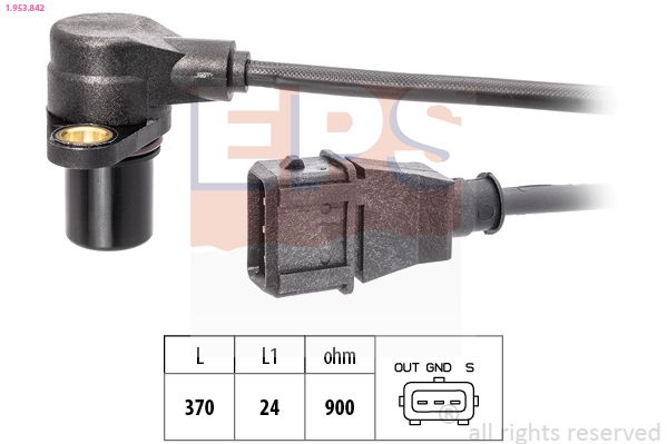 Senzor impulsuri, arbore cotit EPS-1953 842 MDR
